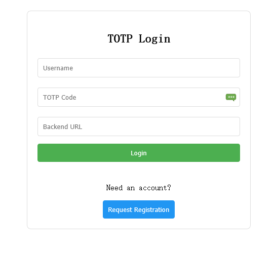 Login Page